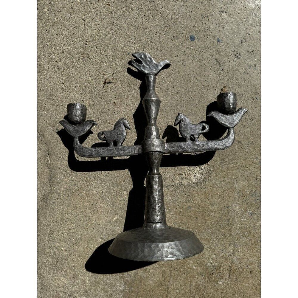 NEW ANTHROPOLOGIE SCARLET CANDELABRA SMALL - Picture 2 of 3